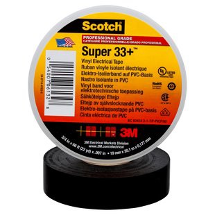 Electrical Tape - 3M Scotch Super 33+ Vinly Electrical Tape 20 Meter