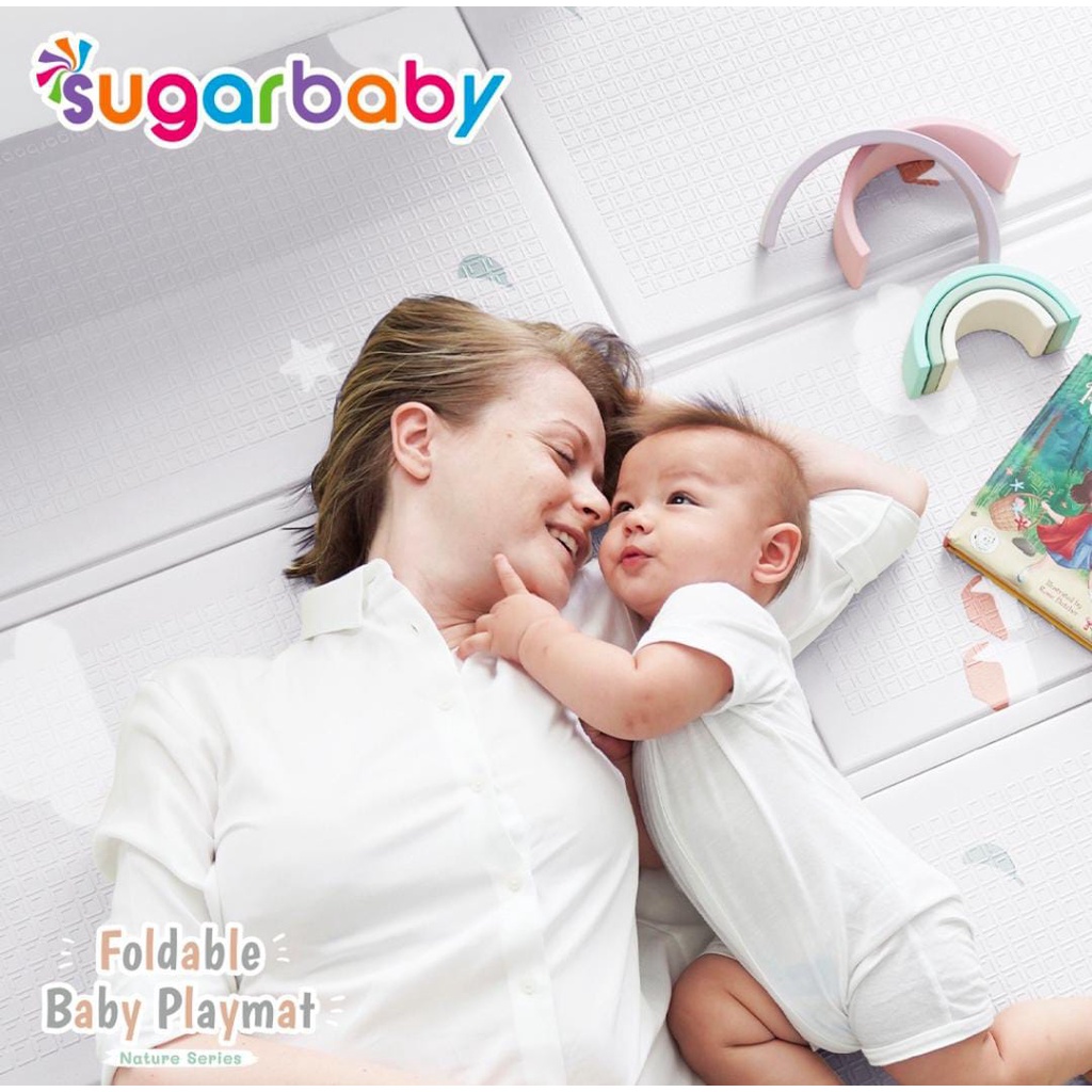 SUGARBABY FOLDABLE BABY PLAYMAT (NATURE SERIES) / PLAYMAT LIPAT ANAK / KARPET LIPAT BAYI