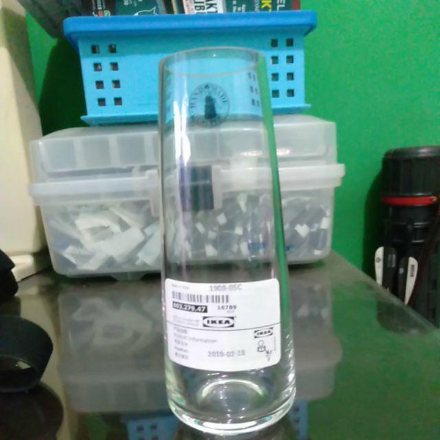 Vas Bunga Kecil 15cm Dekorasi Berakna Vas Kaca Bunga Artificial