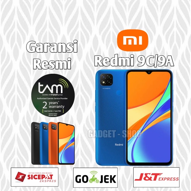 Xiaomi Redmi 9C &amp; 12C 4/128 4/64 3/32 Garansi Resmi tam new segel ✅