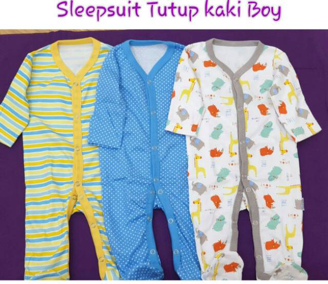 Little Queen sleepsuit tutup kaki isi 3pcs