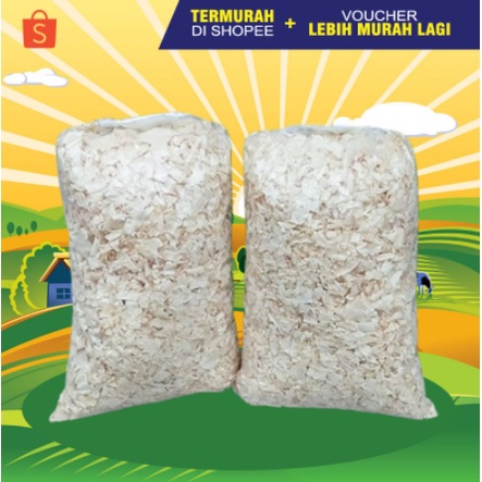 SERBUK KAYU 100 GR - Serbuk Kayu Hamster Alas Kandang Hamster Alas Kandang Kelinci