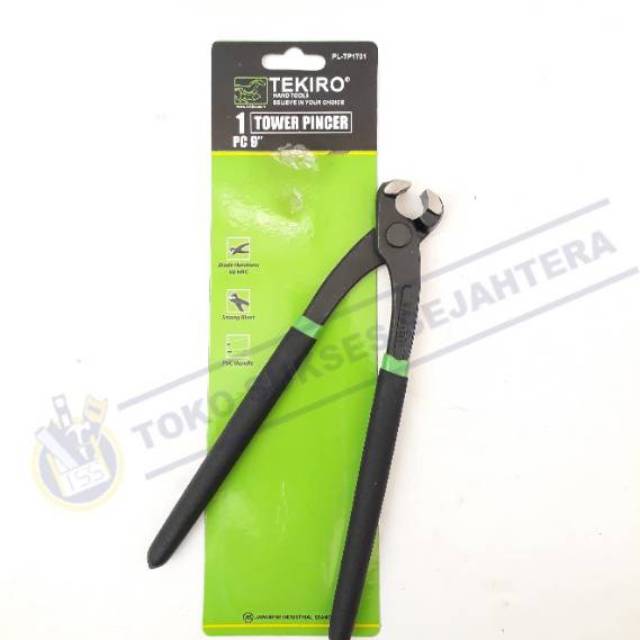 TEKIRO Tang Gegep / Tang Kakatua / Tower Pincer 9 INCH 9" Tang Kakatua 9 inch / Tang Gegep Kawat / Tang Catut / Tower Pincher 9"