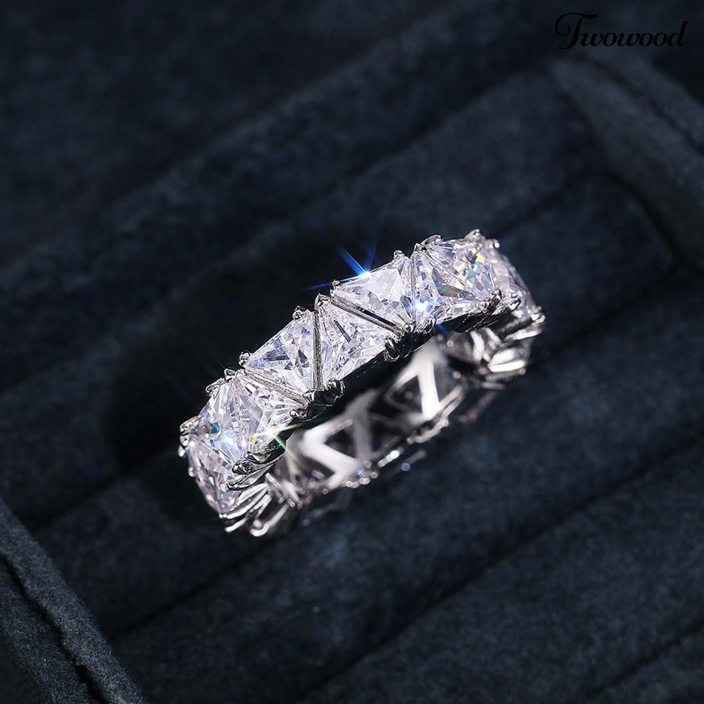 Cincin Bahan Tembaga Gaya Elegan Untuk Wanita