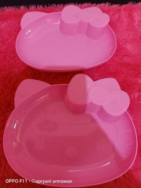 Piring Makan/piring Sup Karakter Hello Kitty 9
