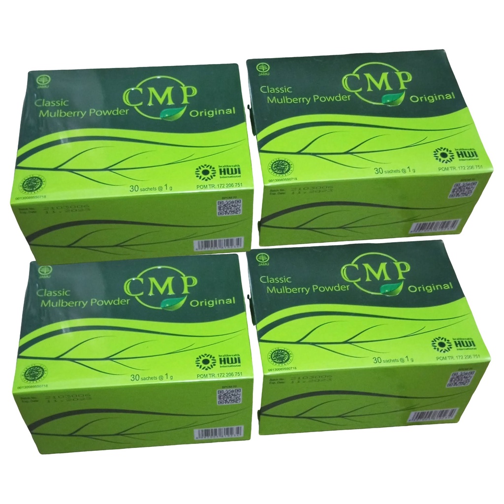 

4 BOX CMP-ORIGINAL Minuman serbuk(Diabetes, Menurunkan gula darah)