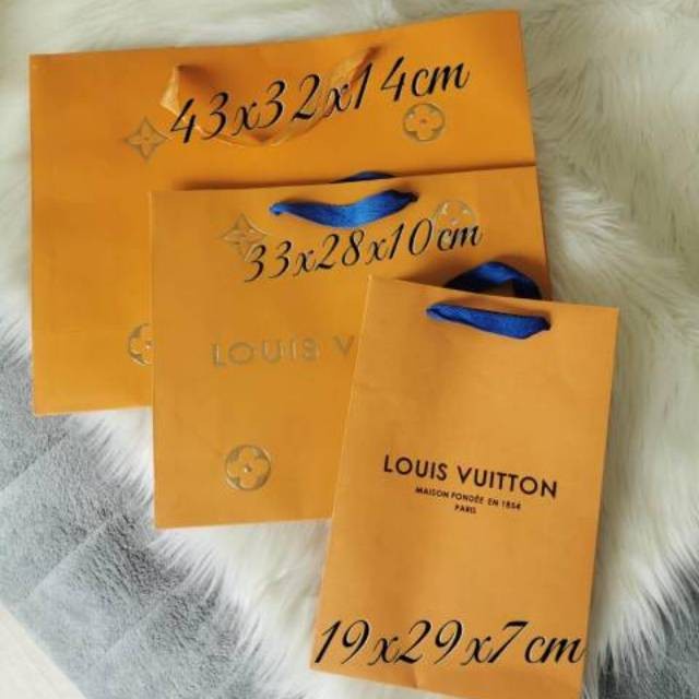 

(TERLARIS) PAPERBAG LV IMPORT MURAH