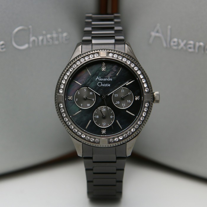 Jam tangan wanita Alexandre Christie AC 2771 AC2771 black Original