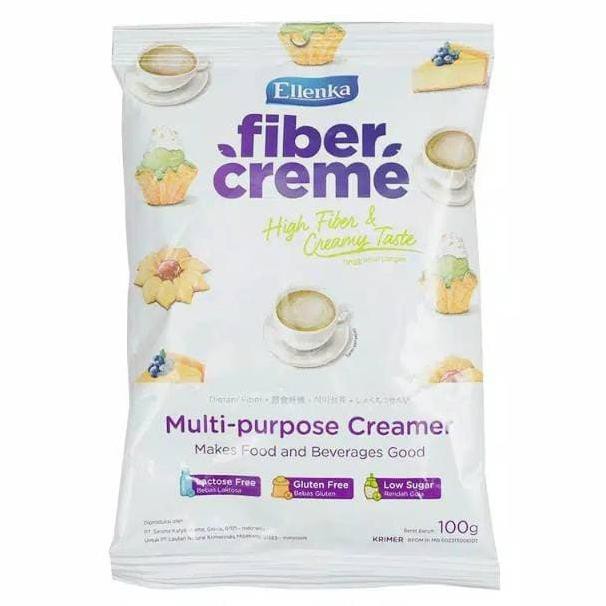 

w4ne fiber creme sachet 100 gram multipurpose creamer krimer sehat aq66