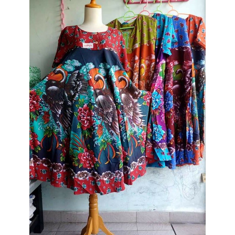 Daster Klok Kencana Ungu