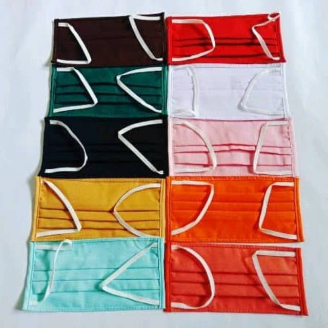 Masker Kain Tali Karet