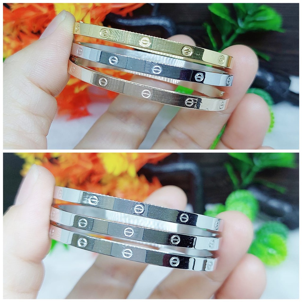 Gelang titanium anak set  3 perhiasan fashion