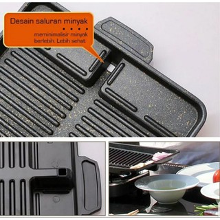 GRILL PAN YAKINIKU Y31 PANGANGAN KOREA Alat pemagang BBQ | Shopee Indonesia