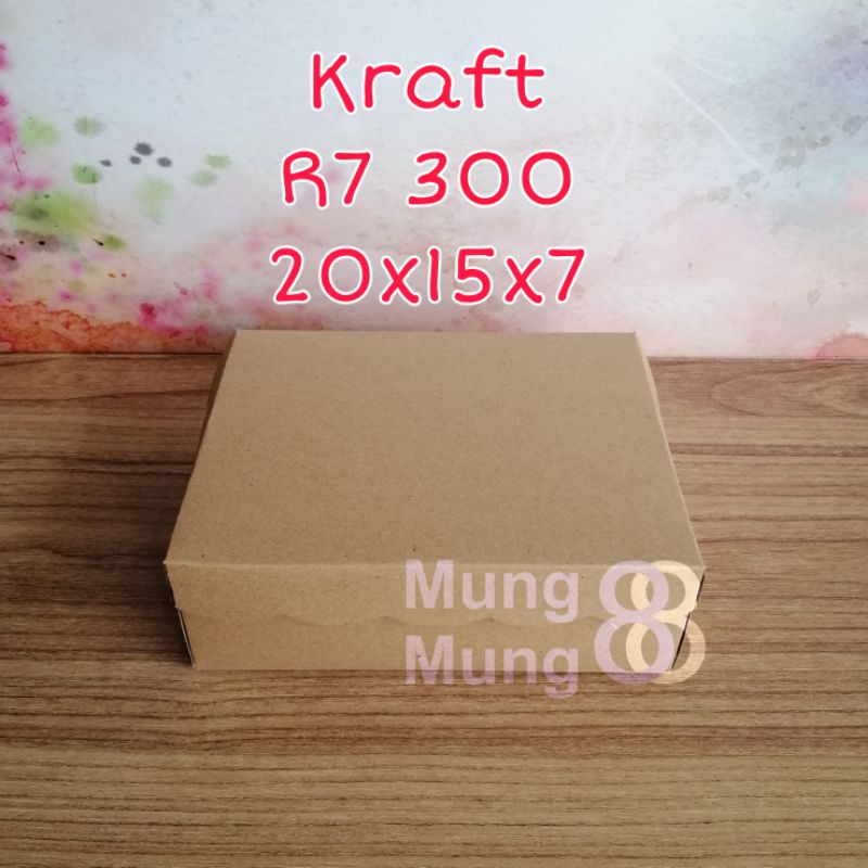 

Dus Kue 20x15 KRAFT / Kotak Kue 20x15 KRAFT /R7 KRAFT 300 AK