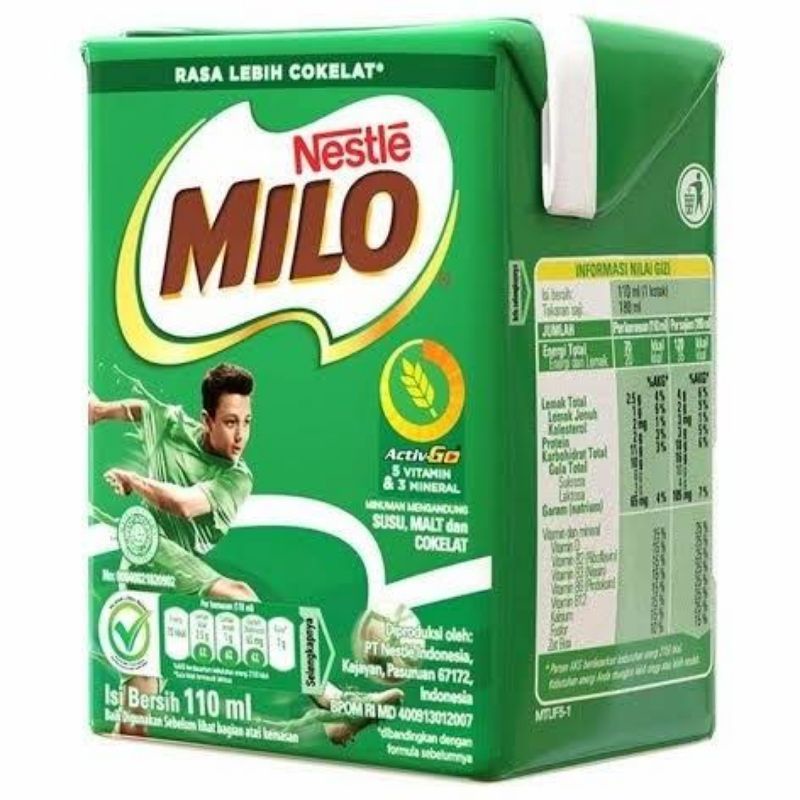 

SUSU MILO KOTAK KECIL 110ML PER 1PC