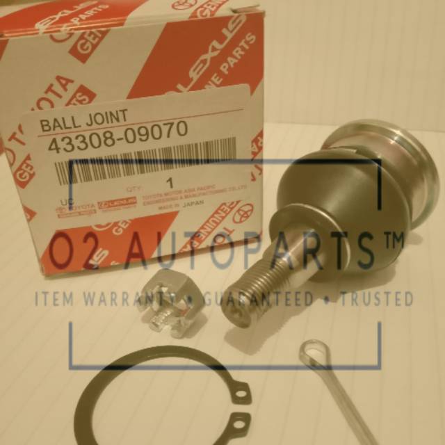 COD - ball joint new vios yaris - joint assy lower new vios - ball joint lower arm new vios