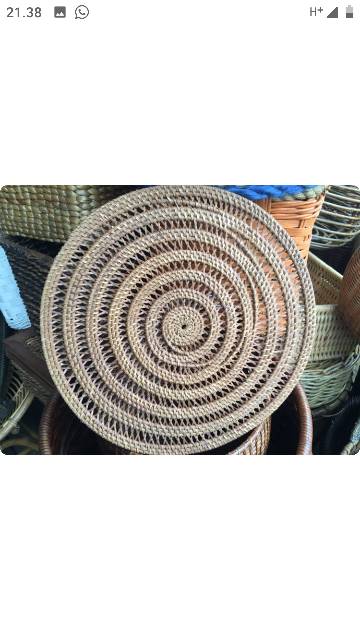 PLACEMAT ROTAN TATAKAN PIRING MEJA MAKAN