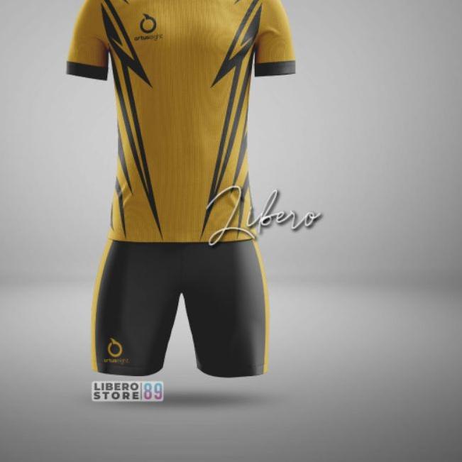 Jersey Futsal ortusegiht Baju Futsal 1 Set Baju Dan Celana Jersey Bola Kaos Futsal Jersey joging Jer