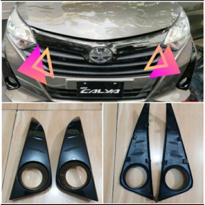 Cover Ring Foglamp Toyota Calya Fecelift 2020 Original