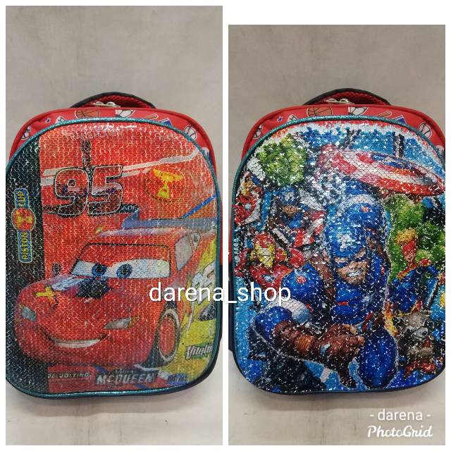 Tas Ransel Anak SD Usap Kekinian BOY. 14 Inch. Darena Bags Bandung