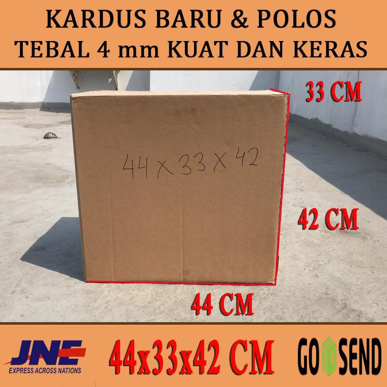 

kardus box karton polos uk 44x33x42