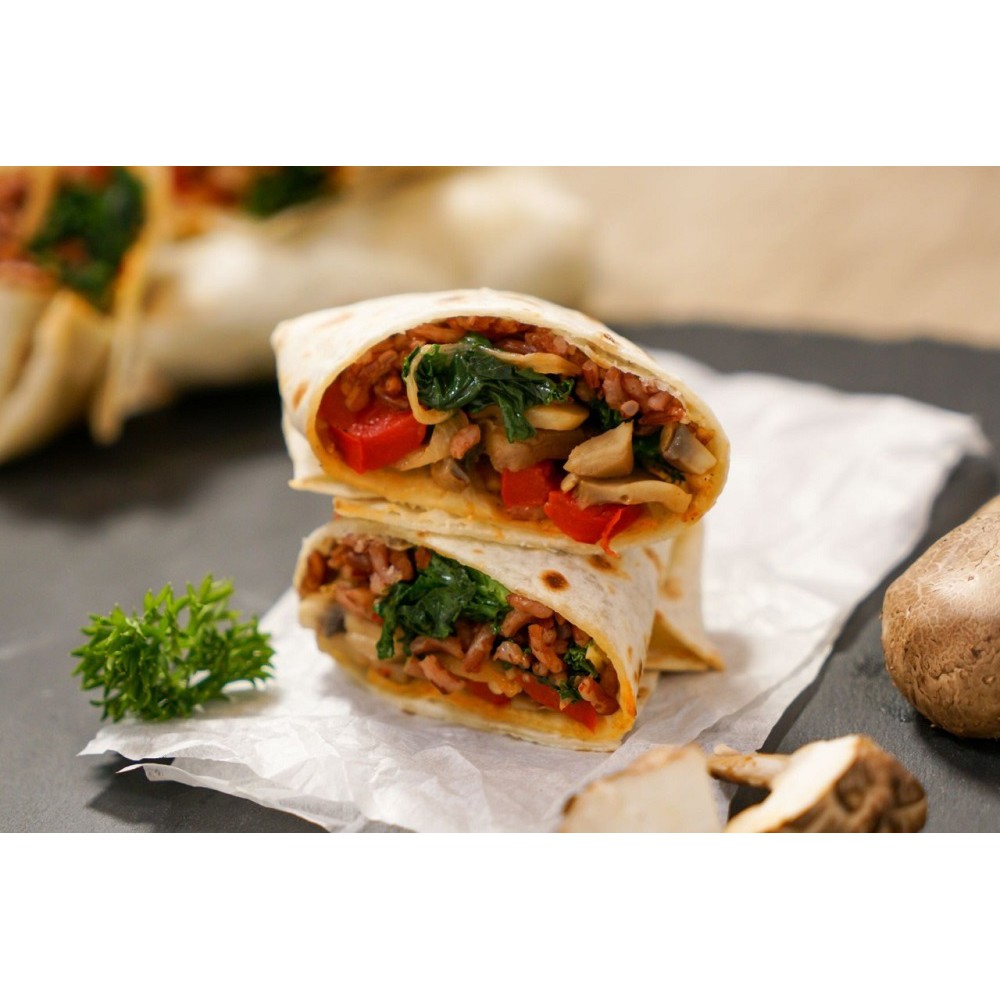 

DIY Paket Masak Mushroom and Kale Burritos