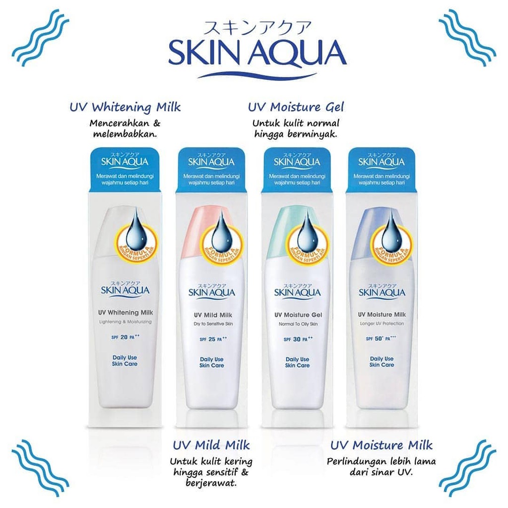 Skin Aqua Sunscreen Series