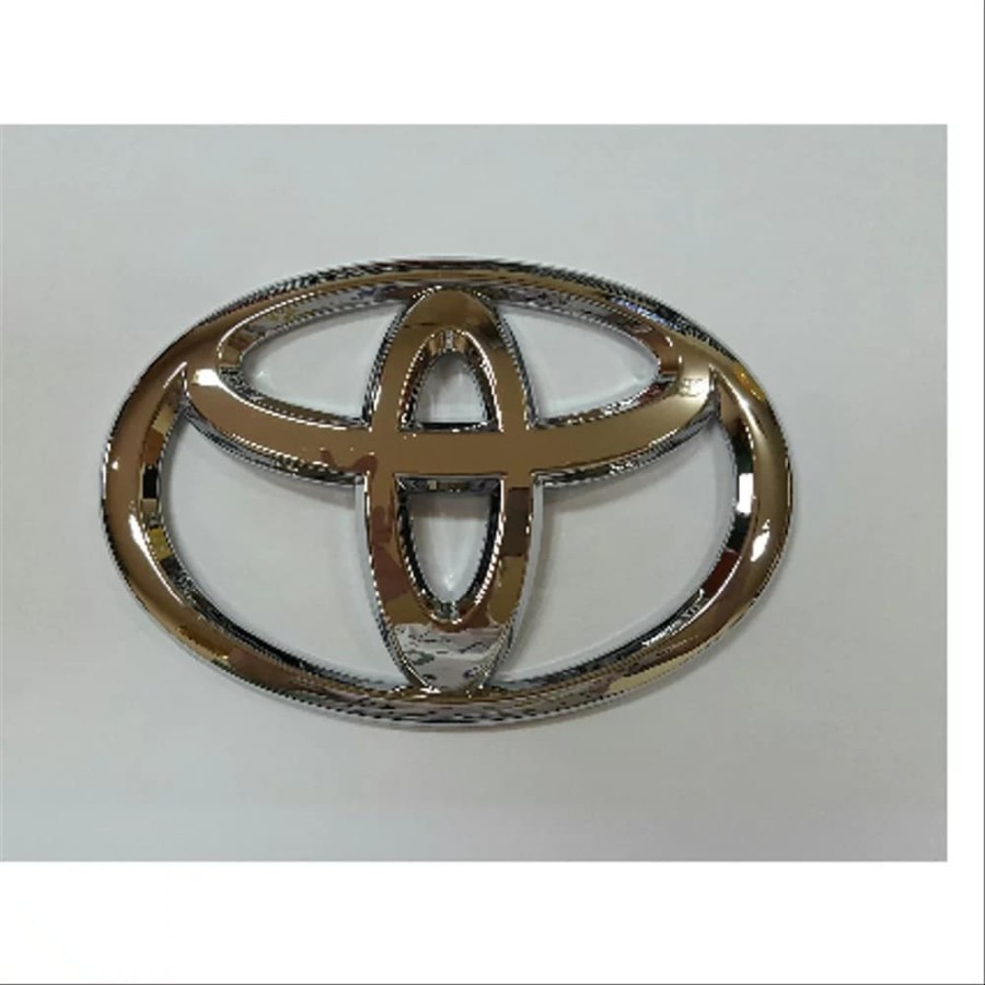 Logo Calya Yaris lama CROME Uk.15cm