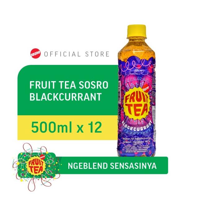 

(BISA COD) Fruit Tea Sosro Blackcurrant pet 500 ml CUCI GUDANG Kode 1201