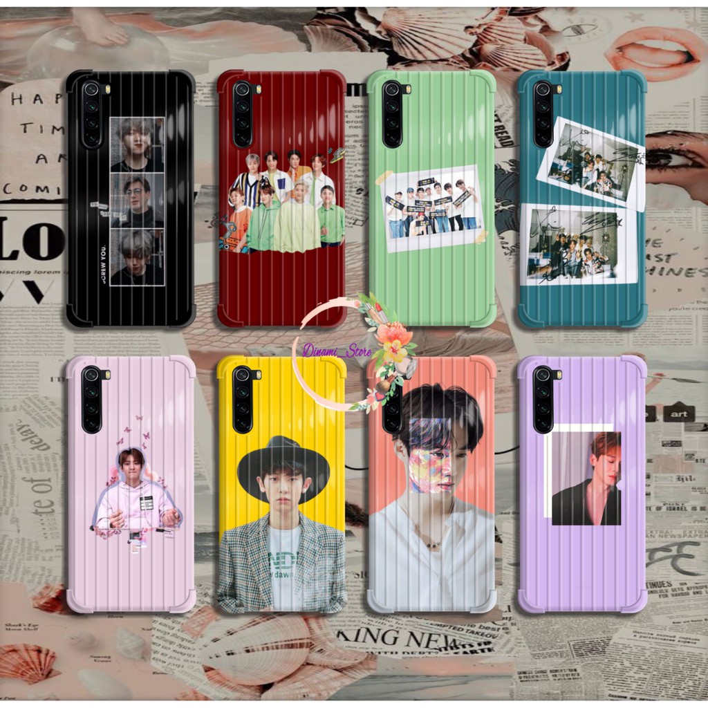 softcase Exo oppo samsung vivo xiaomi realme iphone all type DST49