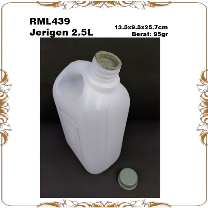 Jerigen/Container/Botol Cairan 2.5L