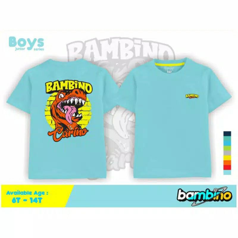 BAJU ANAK LAKI LAKI BAMBINO  / kaos Anak cowo BAMBINO
