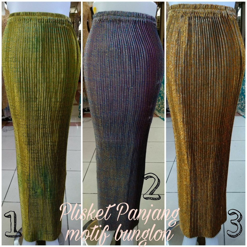 SB Collection Rok Plisket Reni Maxi Jumbo Batik Wanita