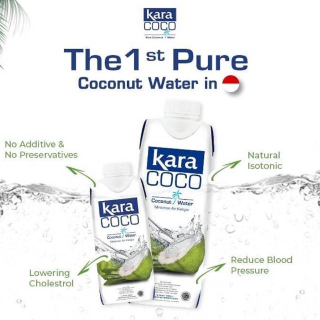 

KARA coco coconut water pck 330 ml