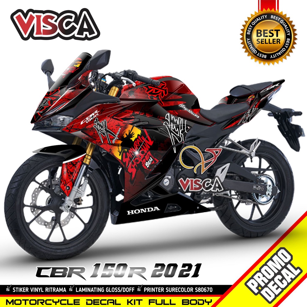 Decal Cbr 150r 2021 Full Body Decal Cbr 150r New Full Body Stiker All New Cbr150r Full Body Hayabusa