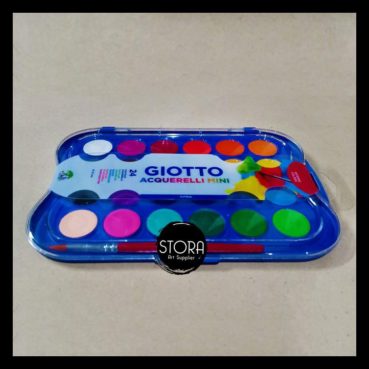 

Giotto Acquerelli Mini Watercolor Watercolour Cake Cat Air Pocket 24 Termurah