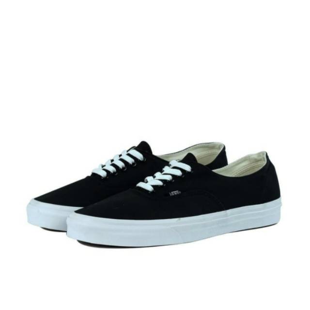 vans authentic gore black