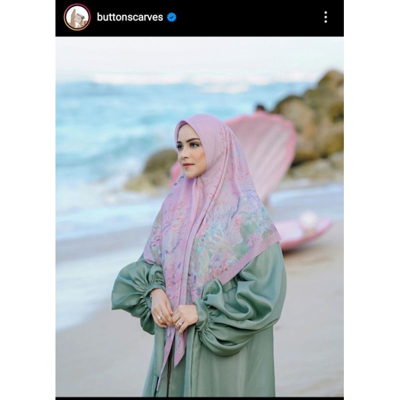 Buttonscarves x Disney - Mermaid - TeaRose