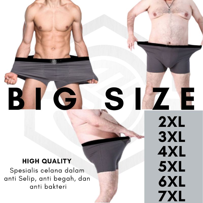 CELANA DALAM PRIA JUMBO XXL XXXL XXXXL XXXXXL XXXXXXL XXXXXXXL / CELANA DALAM JUMBO | BOXER PRIA JUM