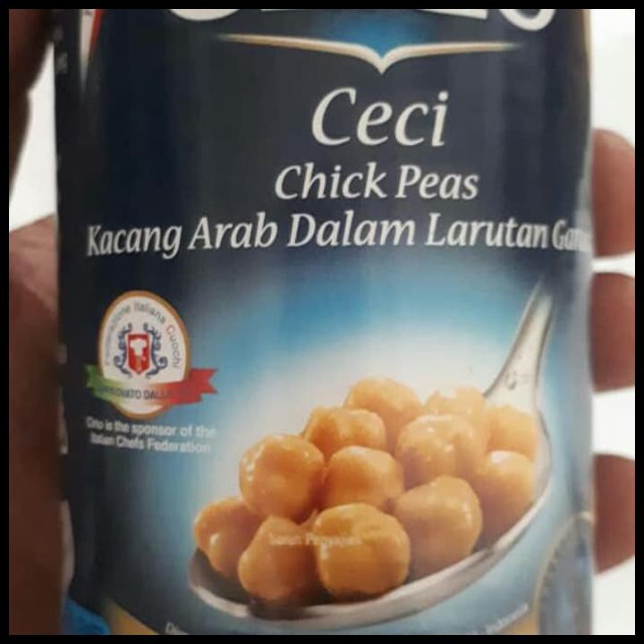 

Cirio - Ceci Chick Peas 400Gram / Kacang Arab Dalam Larutan Garam 400G