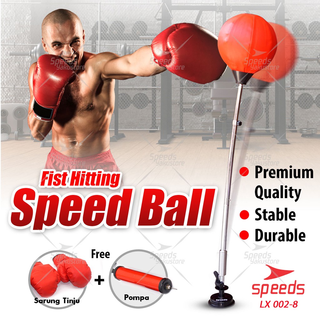 Jual SPEEDS Speed Ball Standing Boxing Ball Fight Box Samsak Bola