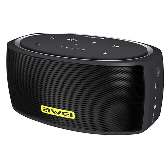 AWEI Portable Bluetooth Speaker dengan NFC - Y210 - Black