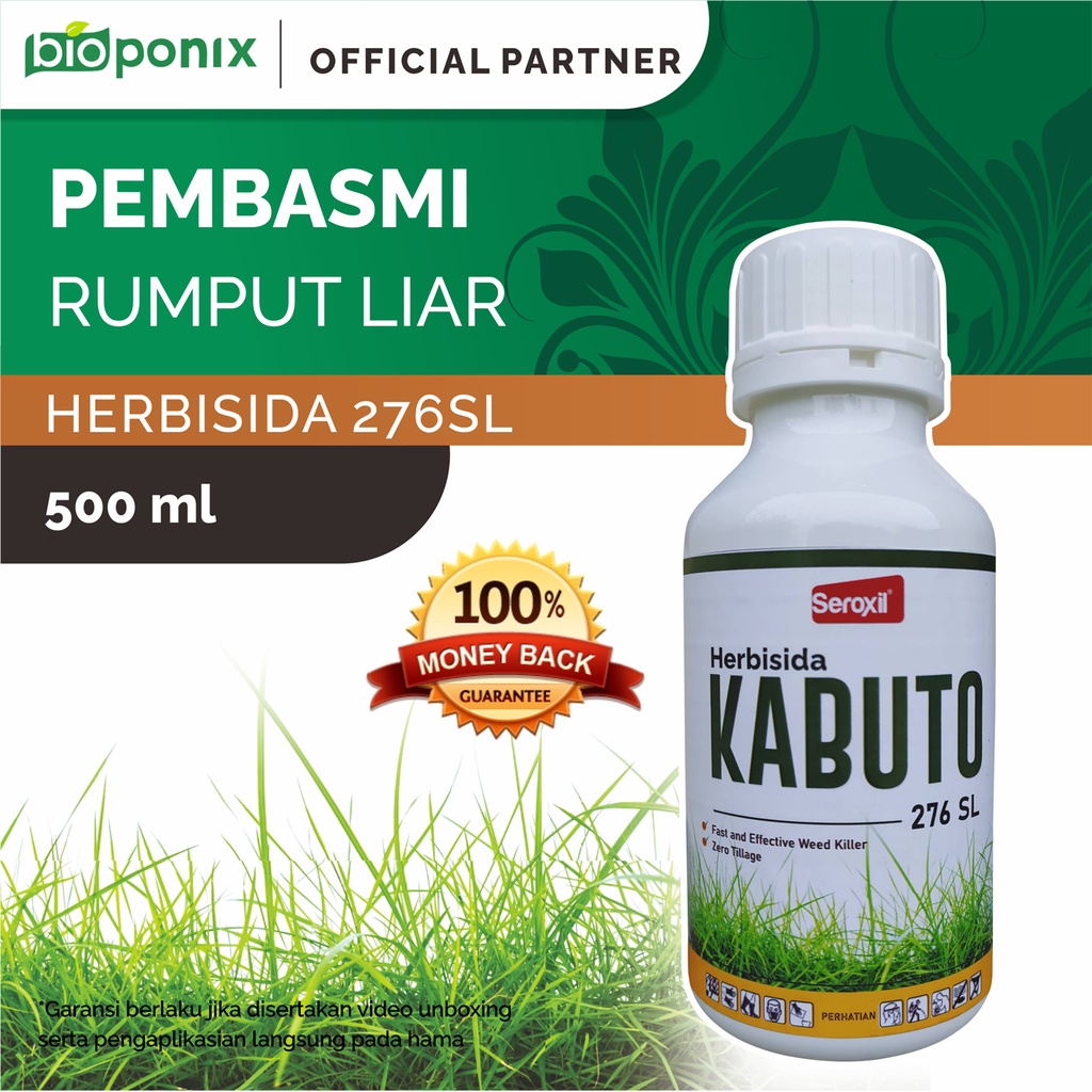 Herbisida Kabuto Obat Pembasmi Rumput Liar, gulma, alang alang 500ml