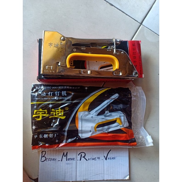 STAPLER TEMBAK MAMAK HEKTER GUN TACKER HEKTER GUN TACKER STAPLES STAPLER PENGOKOT CEKREKAN ALAT STAP