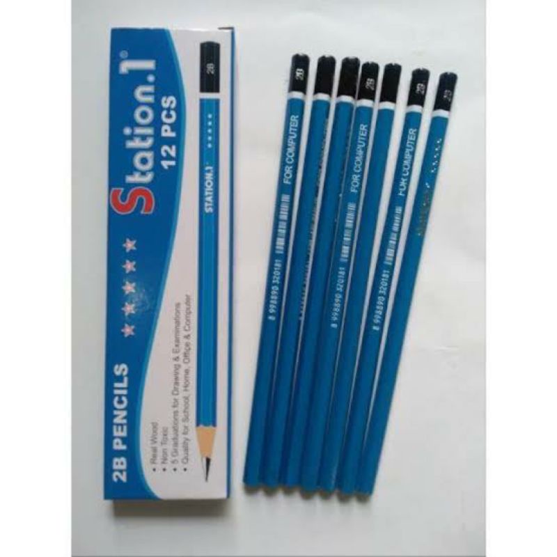 

pensil 2B vomputer station 1