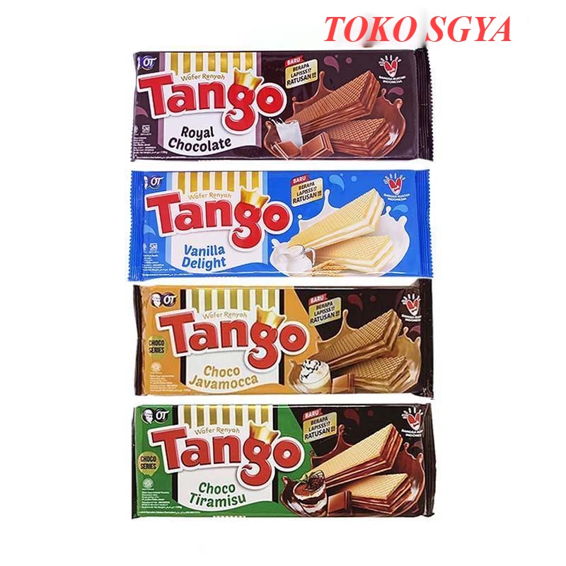 

TANGO WAFER RENYAH 130 GRAM SNACK CEMILAN LEZAT BERLAPIS KRIM TEBAL TERMURAH