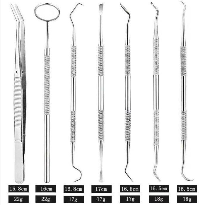 Peralatan Set Dokter Gigi Dentist Dental Tool 7 pcs