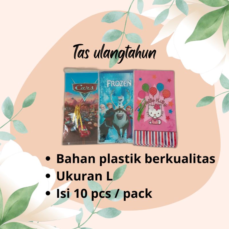 kantong plastik ulang tahun