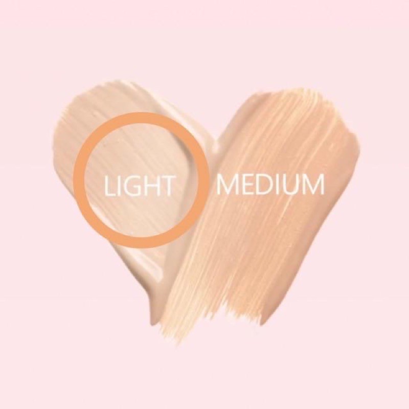 Moist Cushion / Bedak Cushion MS GLOW (uang kembali bila tidak ori!!)-Light