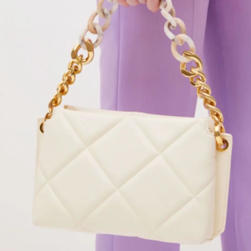 CK Danika Chunky Chain Padded Bag